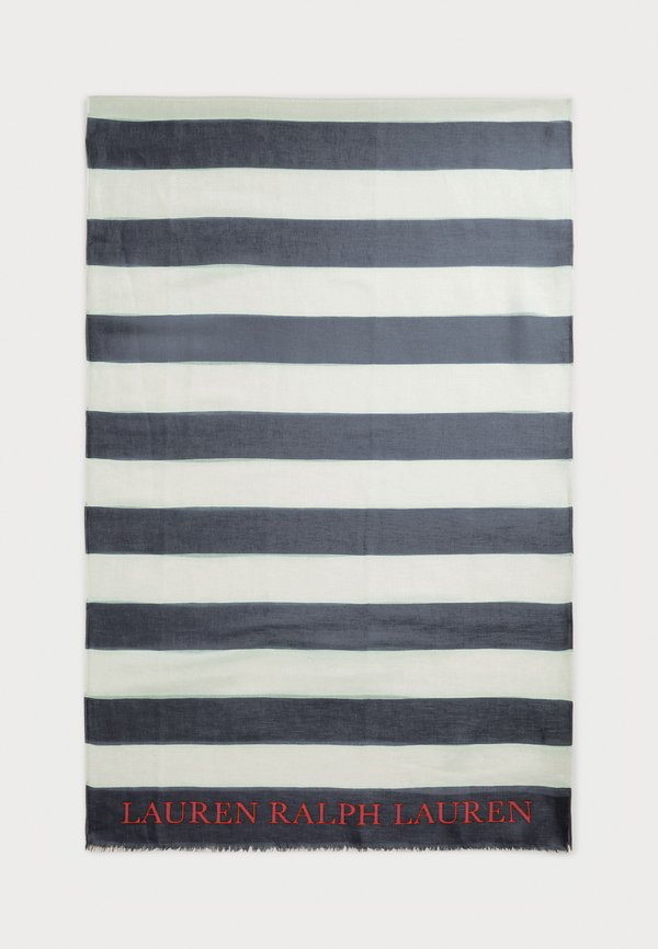 LOGO STRIPED WRAP SCARF - Foulard2