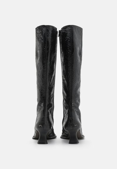 MIISTA ALFREDA TALL BOOTS - Botas - black