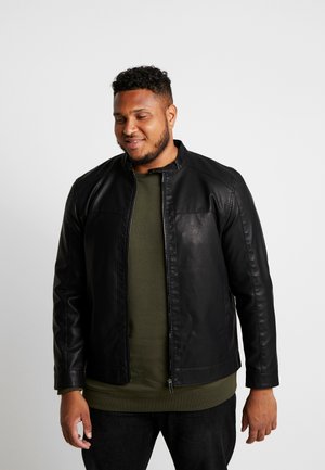 ONSMIKE RACER JACKET - Giacca in similpelle - black