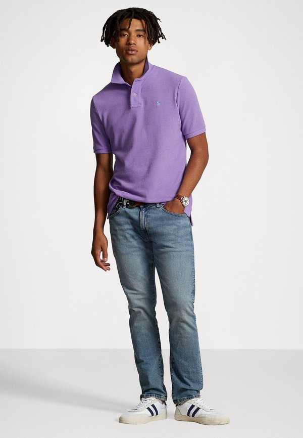 THE ICONIC MESH POLO SHIRT - Polo shirt - cactus purple2