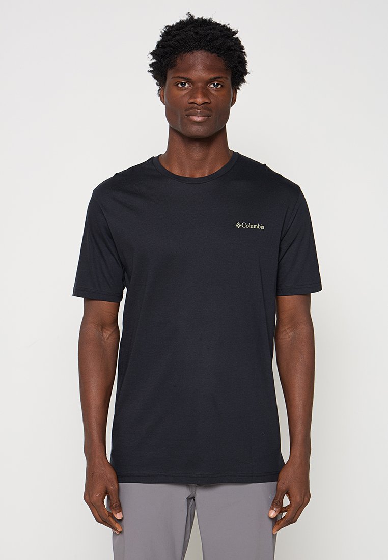 Columbia T-shirt print zwart