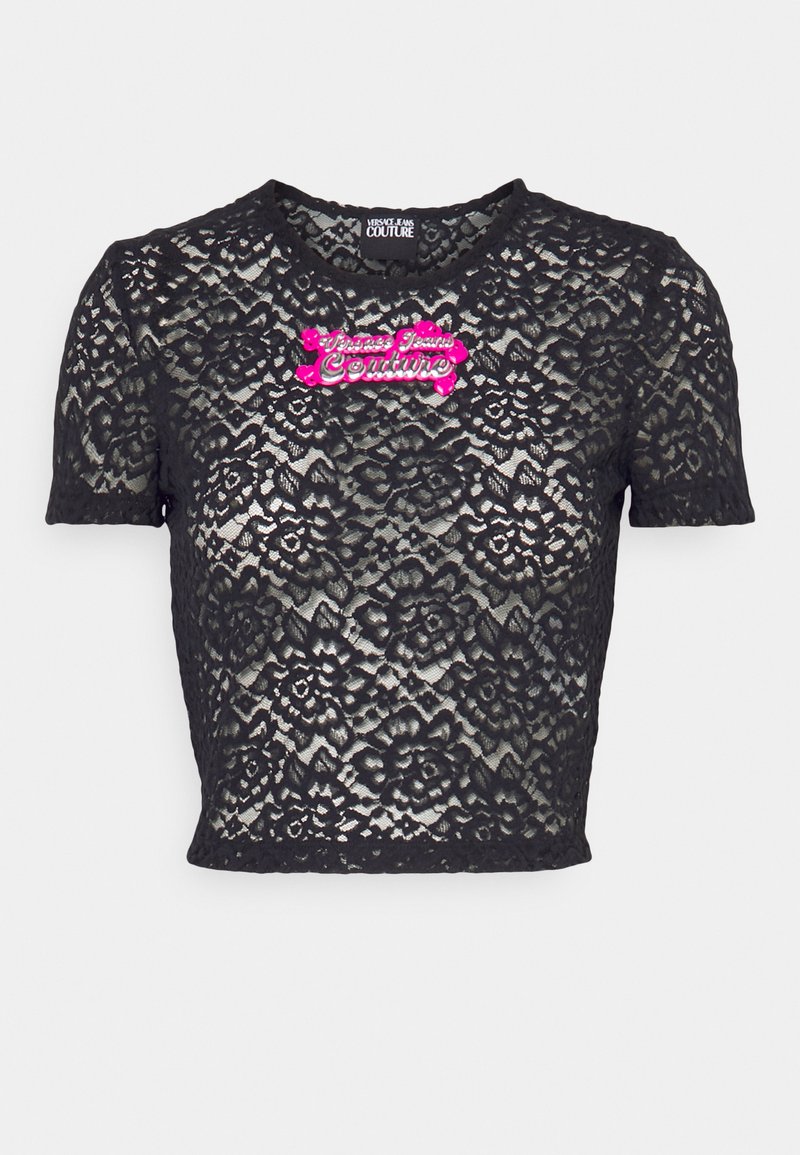 Versace Jeans Couture T-shirt print zwart