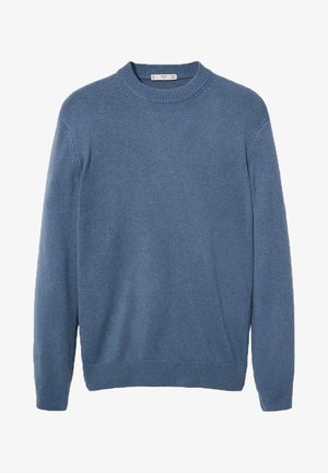 Mango Strickpullover - blue