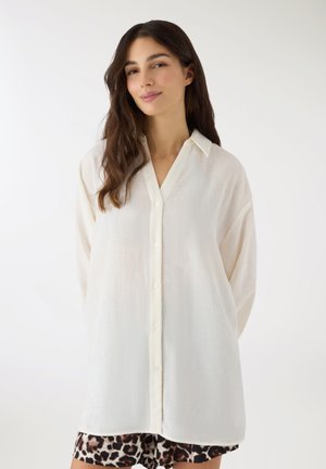 Terranova, CAMICIA OVER - Camicia - bianco lana