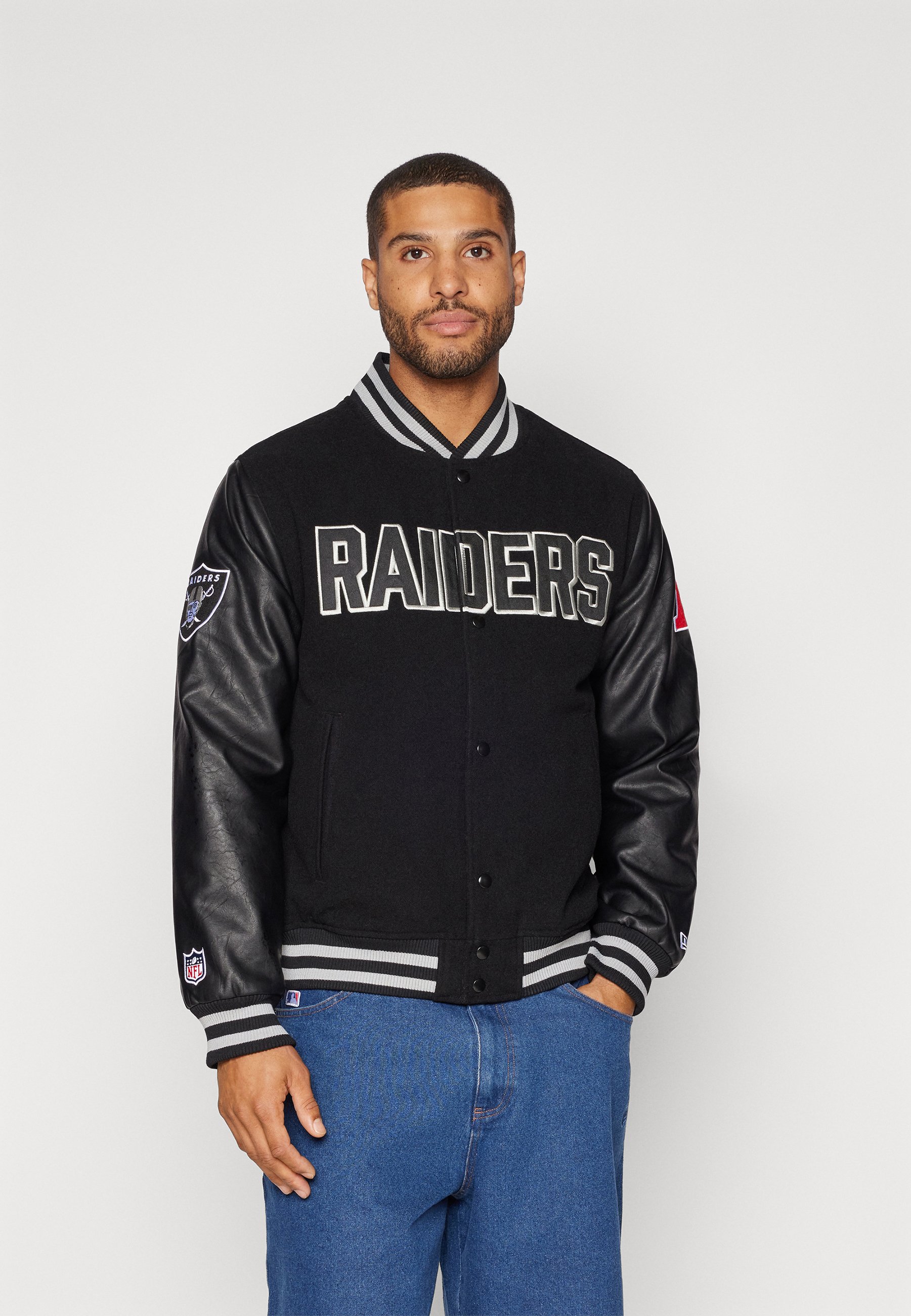 New Era NFL LAS VEGAS RAIDERS VARSITY JACKET - Club wear