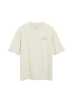s.Oliver, T-SHIRT - T-Shirt print - helles beige