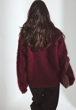 NA-KD Trui - burgundy