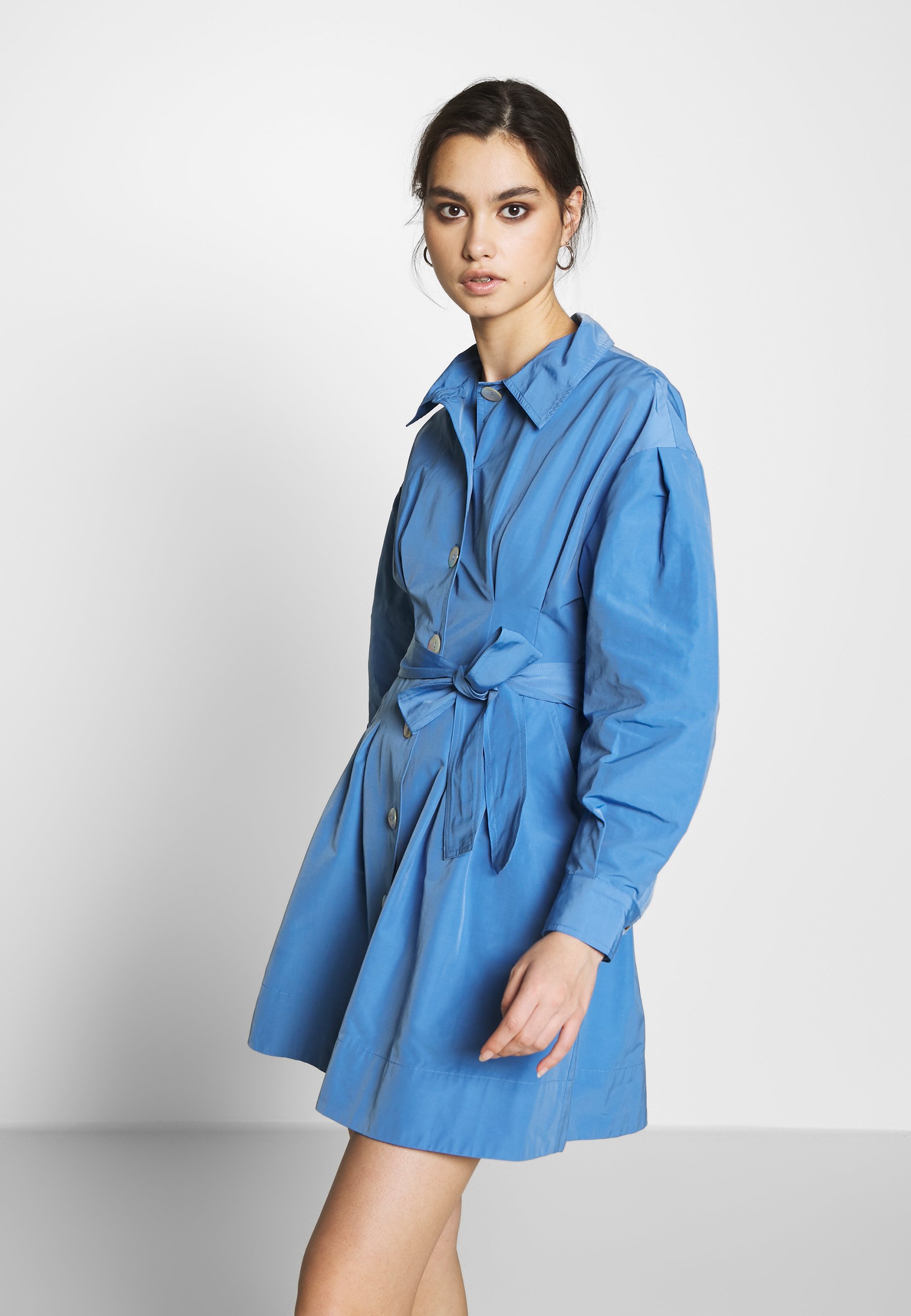 Who What Wear THE A LINE DRESS Skjortekjole royal blue Who What Wear THE A LINE DRESS - Skjortekjole - royal blue