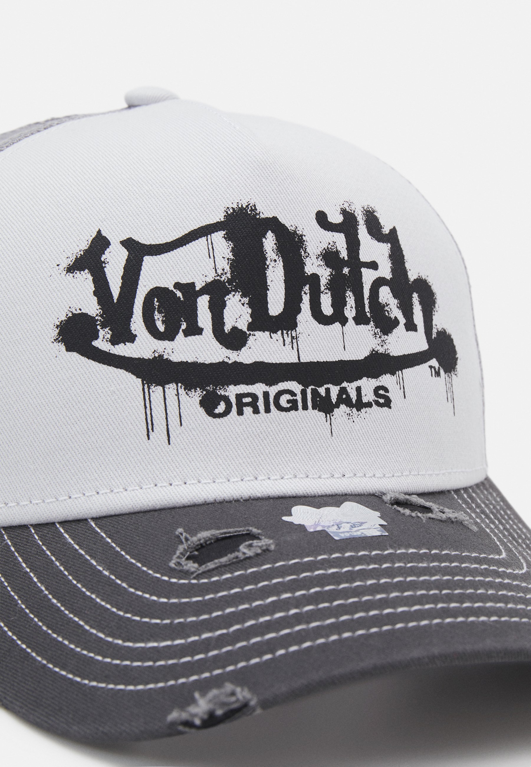 Von Dutch TRUCKER BALLARAT UNISEX - Șapcă - grey/black/gri
