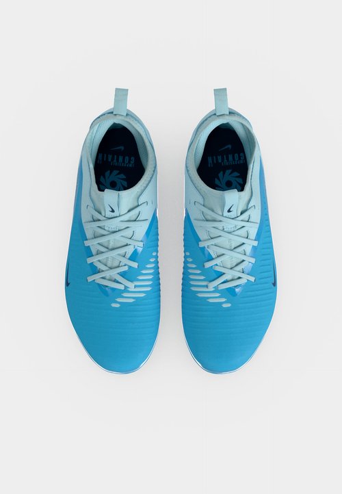 Nike PHANTOM 6 LOW ACADEMY ERLING HAALAND FG/MG UNISEX - Football boots artificial grass - baltic blue/blue eclipse/glacier blue — photo 5