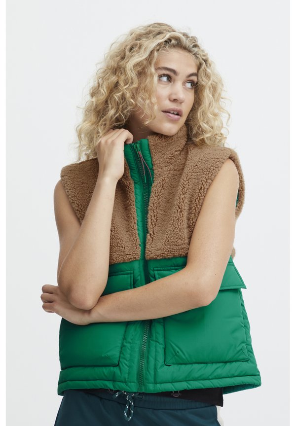 JCAIDA - Waistcoat - lush meadow mix