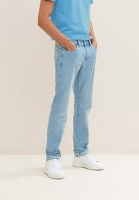 TOM TAILOR MARVIN - Ravne kavbojke - light stone wash denim