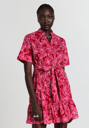 FANTASIA CON BALZA - Robe de jour - var rosso