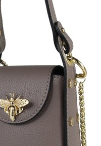 DrachenLeder Handtas - braun taupe