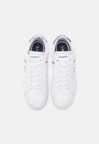 Lacoste EUROPA PRO TRI 123 - Sneakers laag - white/navy/red
