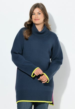 Striktrøje - navy blue
