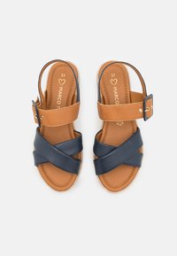 Marco Tozzi Platform sandals - navy