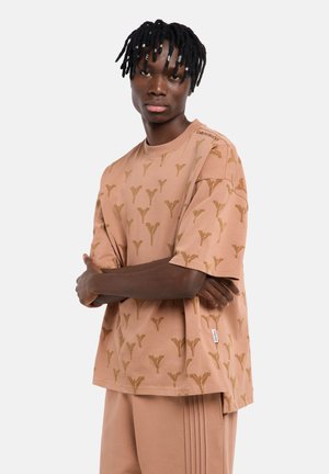 THE CLEAN CAPSULE - Μπλουζάκι με στάμπα - mocha mousse