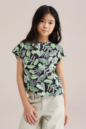 WE Fashion Nyomott mintás póló - all-over print