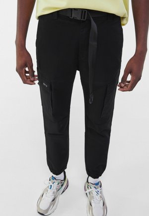Pantalon cargo - black
