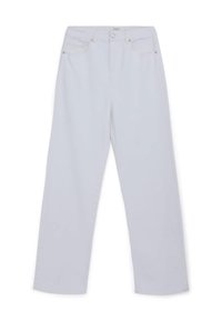 FIVE-POCKET WIDE - Jeans a zampa - bianco lana