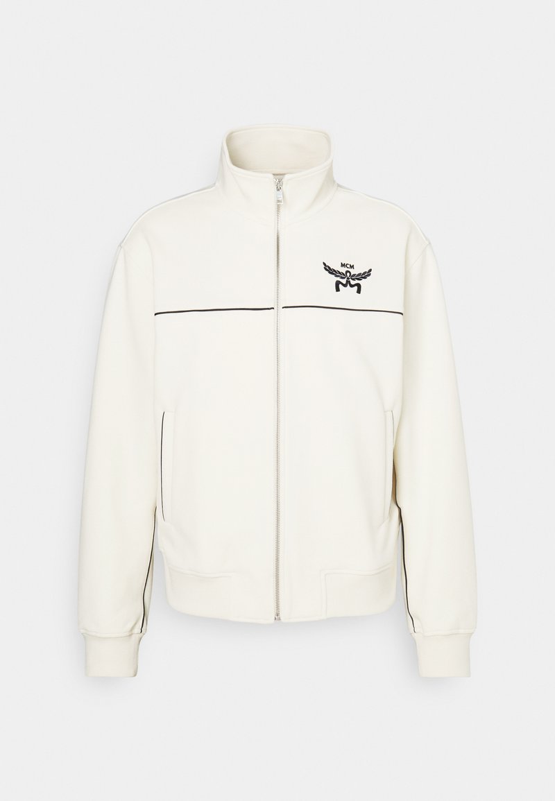 MCM ESSENTIAL PONTE TRACK - Leichte Jacke - ivory/offwhite 