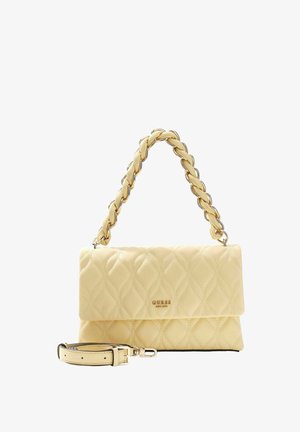Guess, MAXINE FLAP CROSSBODY - Sac bandoulière - pale yellow