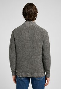 Lee LONG SLEEVE - Chaqueta de punto - smoke gray