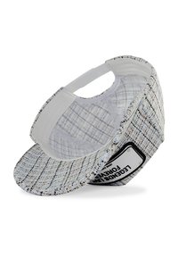 John Hatter & Co LEGENDS LIVE FOREVER - Cap - check white silver