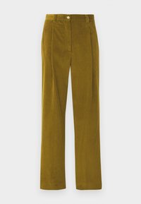 ORDINE - Auduma bikses - verde oliva