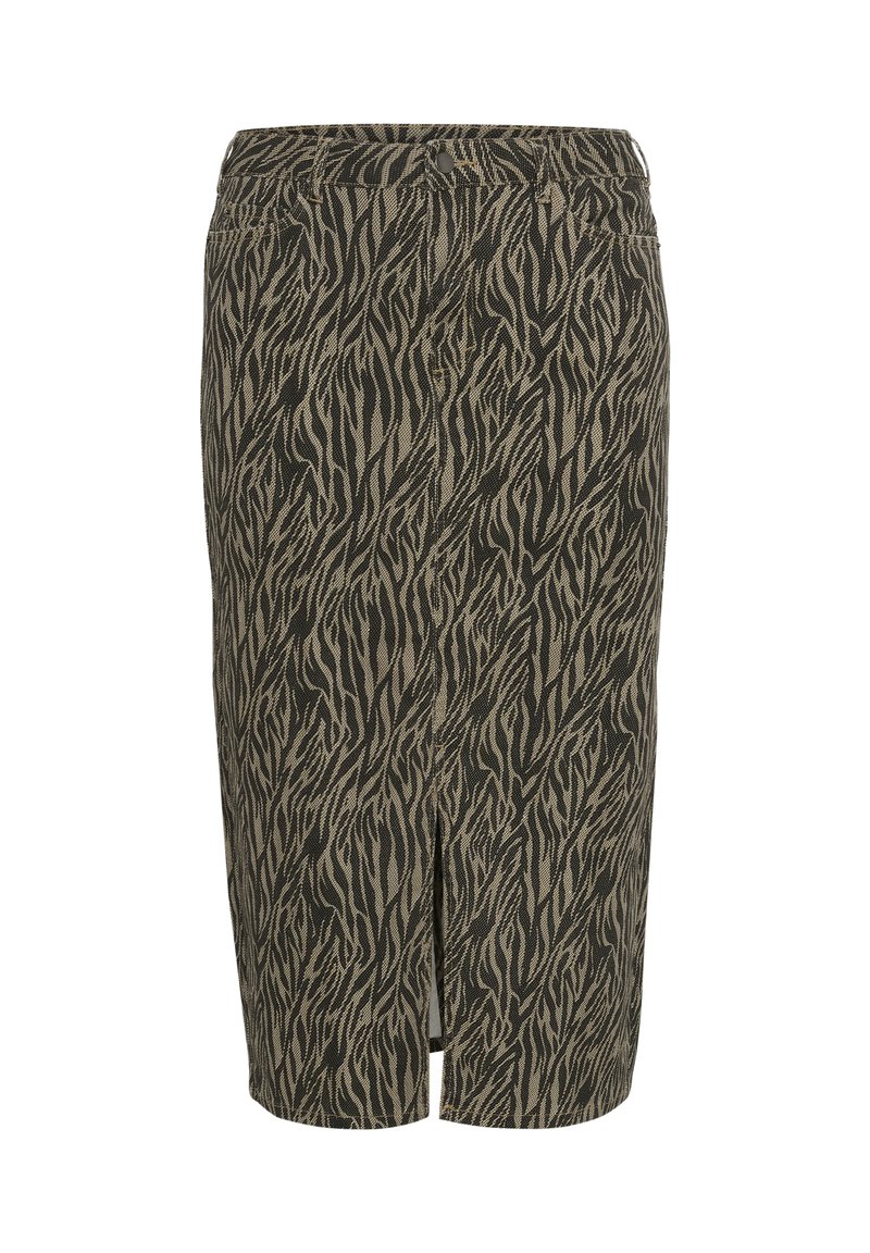 Kaffe Curve Jeansrok bruin