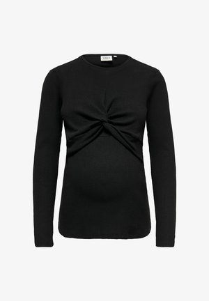 ONLY MATERNITY, TOP OLMGARDI TOP - Pikkade varrukatega topp - black