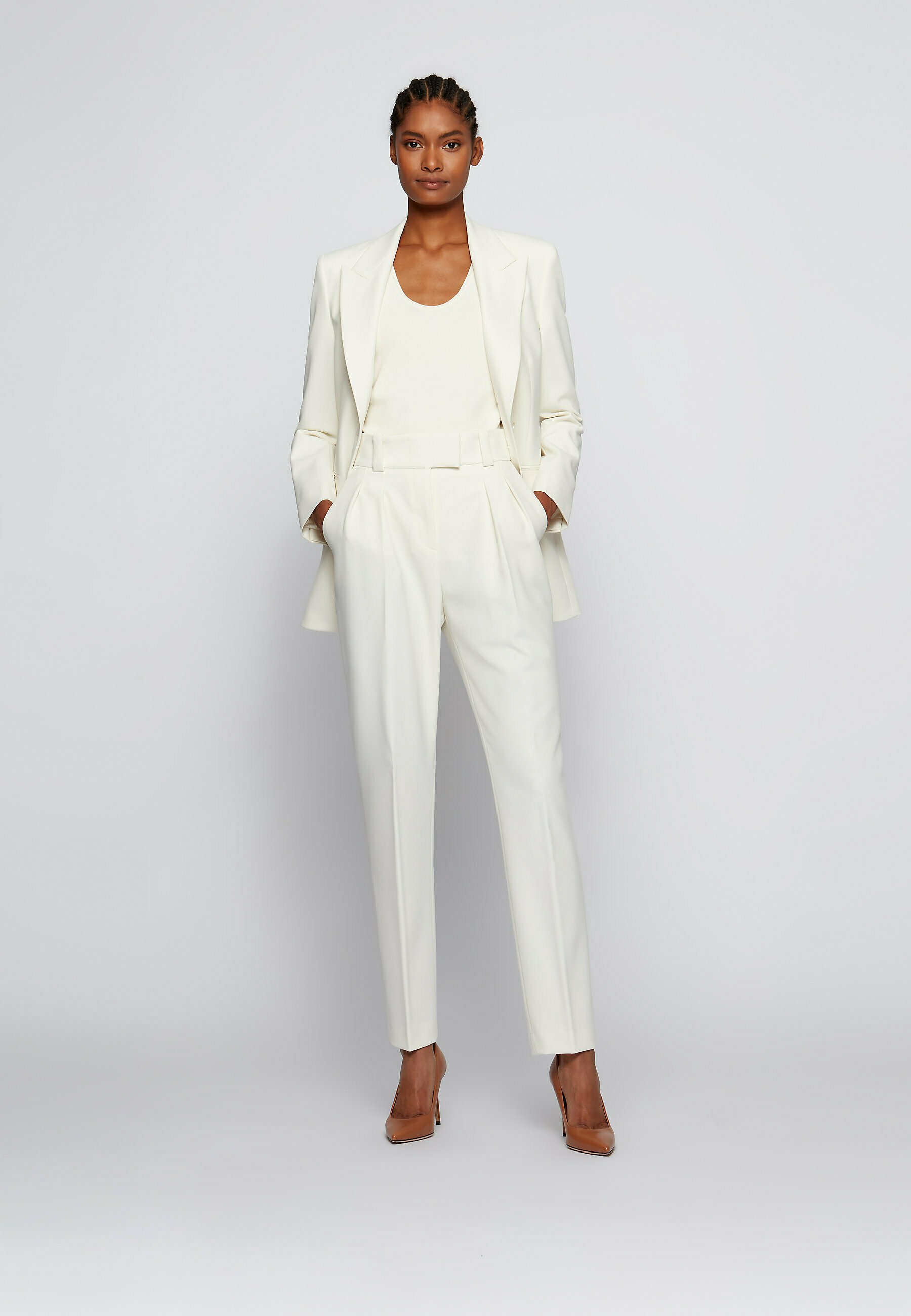 BOSS Blazer - natural/bianco - Zalando.it