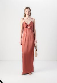 Malina PATRIZIA CUT OUT SLIP MAXI - Oblačila za posebne priložnosti - terracotta