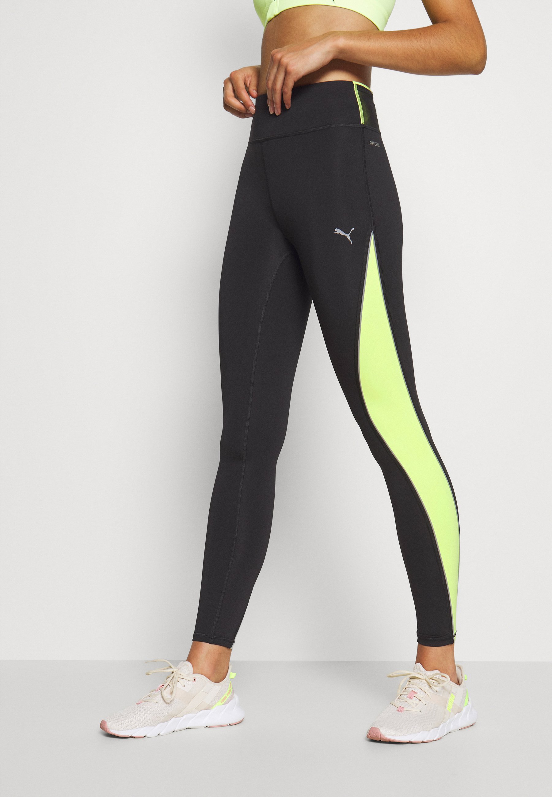 puma yellow leggings