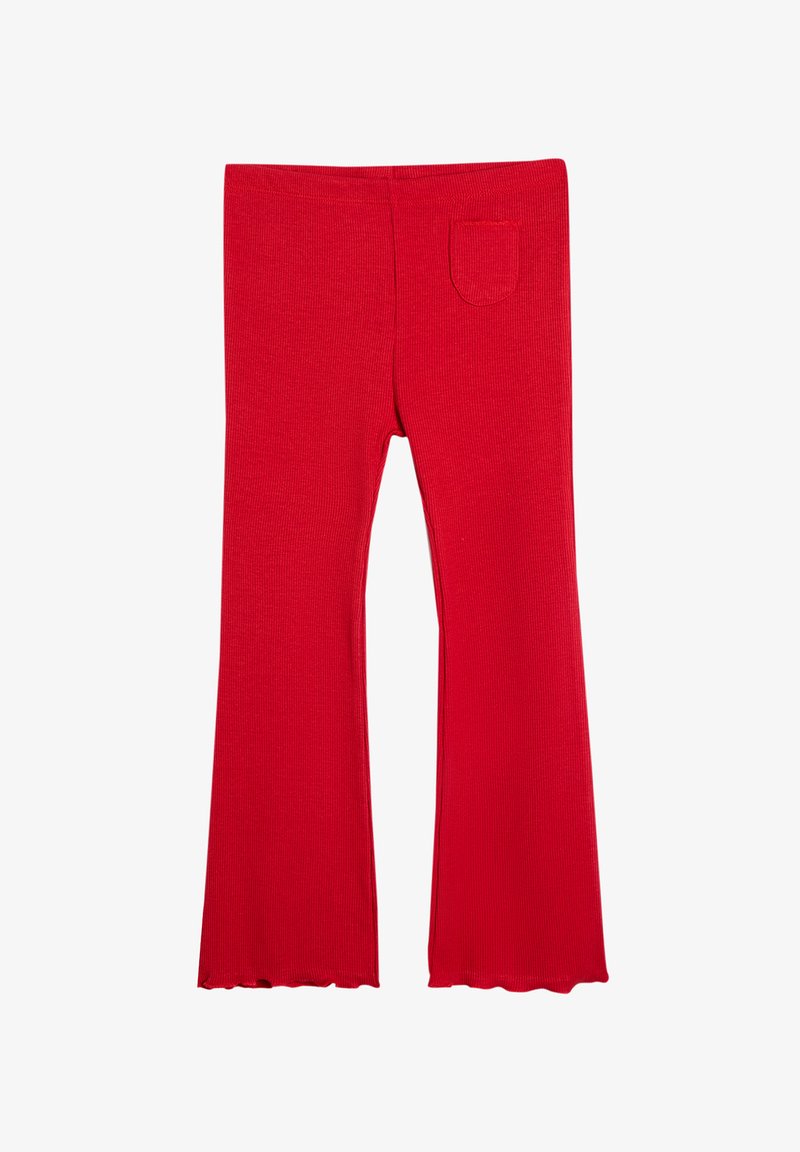 Koton FLARE - Pantalones - red
