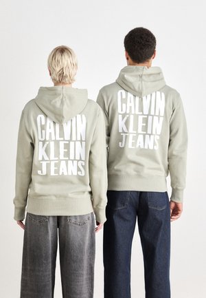 PAINTED HOODIE UNISEX - Hoodie - laurel oak