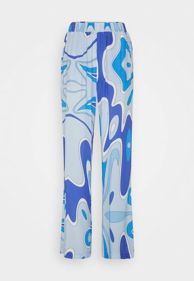 Sara Battaglia PJ PANTS - Calças - blue lagoon
