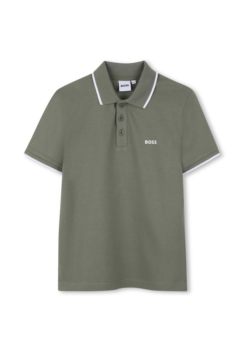 BOSS Kidswear Poloshirt groen BOSS Kidswear Poloshirt groen