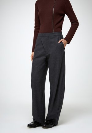 LARYSSA - Pantalon classique - anthracite
