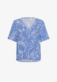 Sélectionné, blue toile