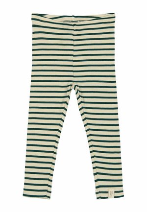 STRIPED - Træningsbukser - dark sea off white