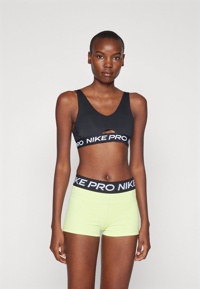 Nike Performance INDY PLUNGE BRA - Sujetadores deportivos con sujeción media - black