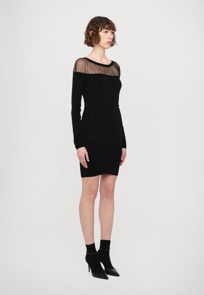 The Kooples ROBE - Shift dress - black