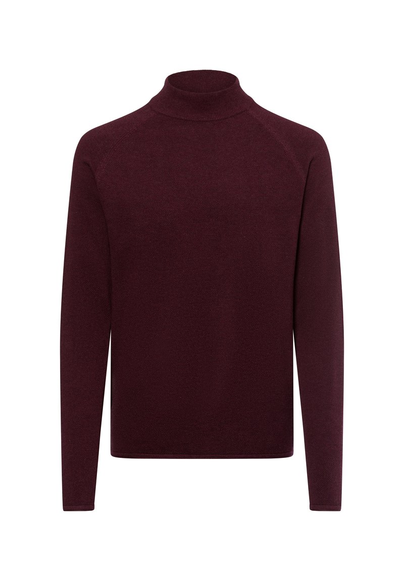 Nils Sundström Strickpullover - aubergine