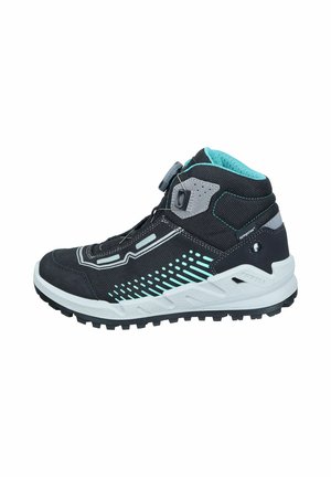TERRA - Sneaker high - schwarz türkis