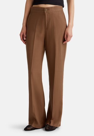United Colors of Benetton PURE - Trousers - brown