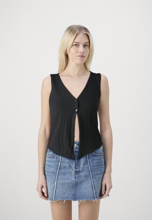 ONLY ONLLAVI - Vest - black