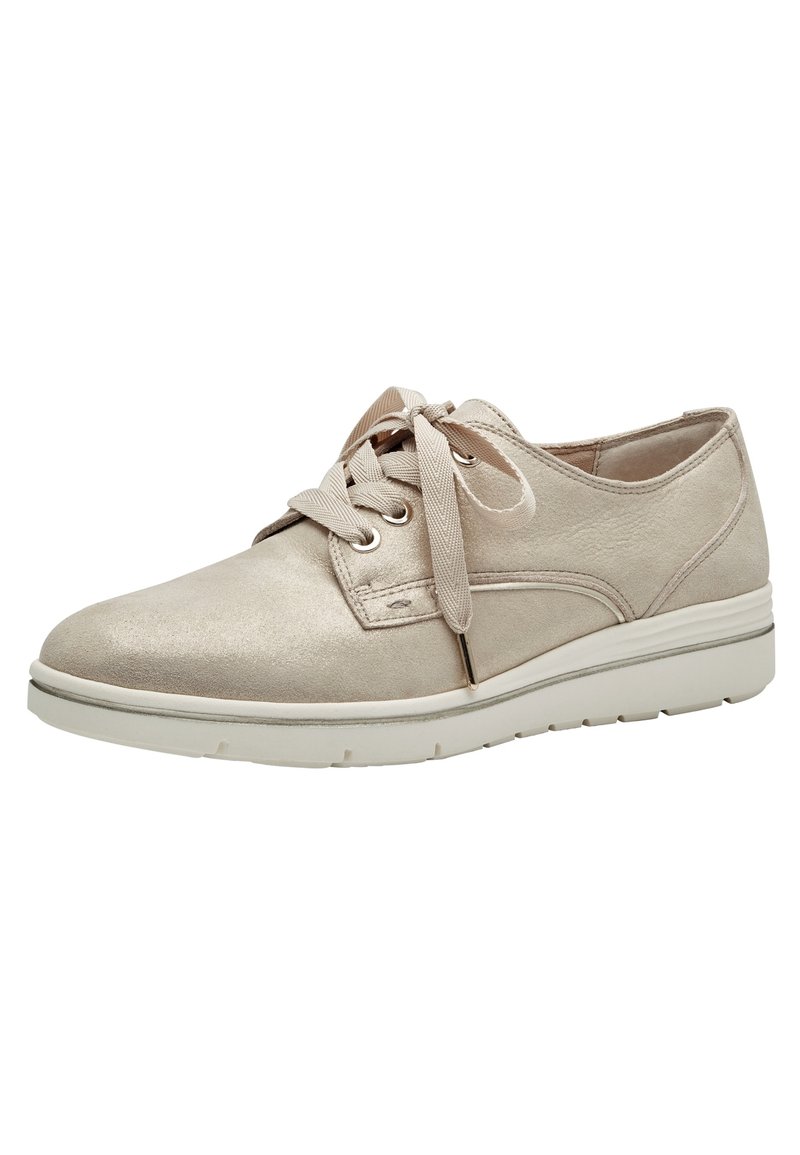Tamaris PURE RELAX Casual lace-ups champagne/beige