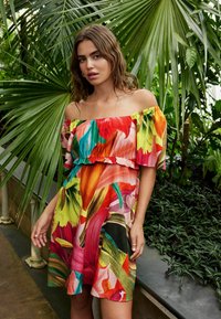 Next FLUTTER SLEEVE  PRINTED MINI - REGULAR FIT - Nappali ruha - kew collection tropcial floral